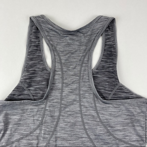 Reebok Tank Top Womens Small Gray Racerback Space Print - Picture 6 of 7